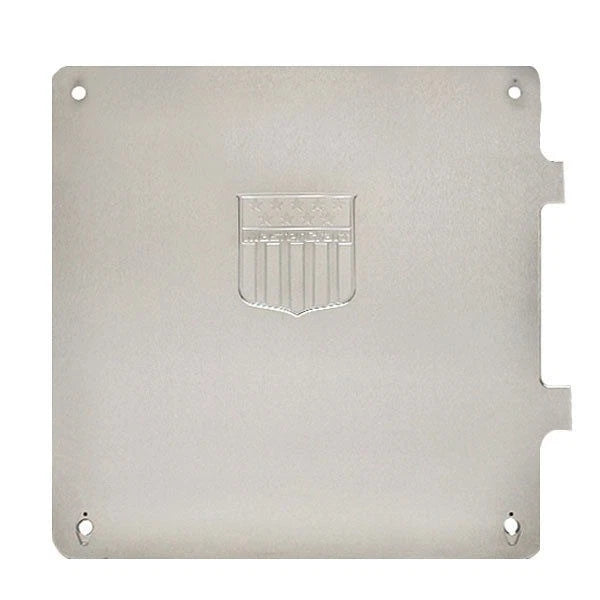 MasterCraft Boat Plate 1059860 - 17 X 16 3/4 Inch Silver Aluminum