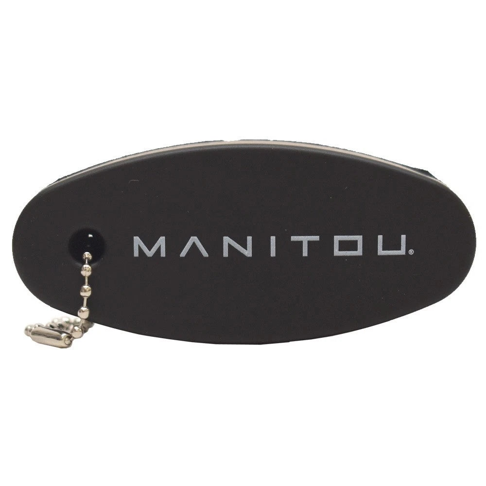 Manitou Pontoon Boat Floating Key Chain 2547BLK - Black Foam