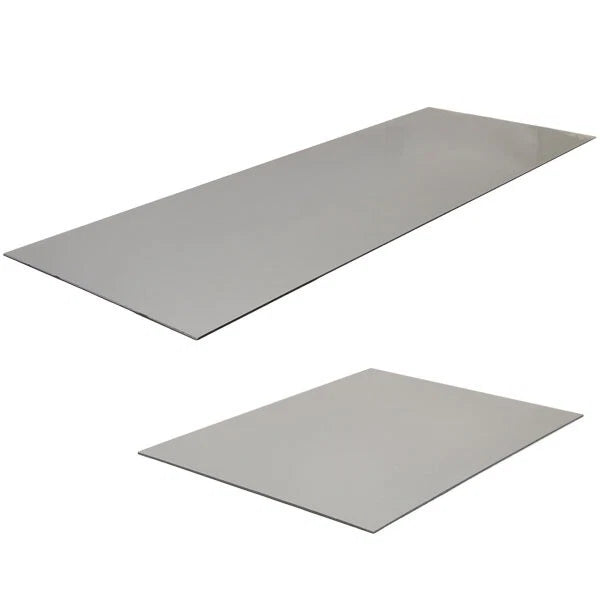 Blank Boat Gauge Dash Material 100333 - Brushed (set of 2)