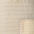 Boat Marine Auto RV Seat Vinyl - Pleated Eggshell White Crownline (YD)