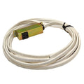 Boat Electrical Hook Up Cord with Outlet Box - 24 FT 12/3 AWG White