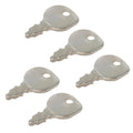 5-Pack Ignition Key Fits John Deere 524D, 724D, 826D, 1032D, 828D & TRS21 Blower