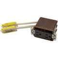 Boat Electrical Outlet - Rinker Black 300VAC