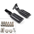 Black Rear Passenger Footpeg Bracket for Harley Electra Glide Road King 1993+