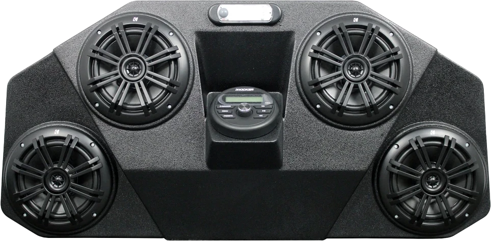 HOPPE Audio Mini Pol Marine Sound System for Polaris RZR XP & 900 (2014-2017)