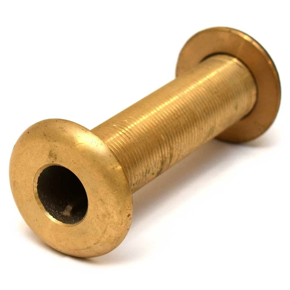 Buck Algonquin Boat Extra Long Thru-Hull 00TH100XL - 1 Inch NPS Brass