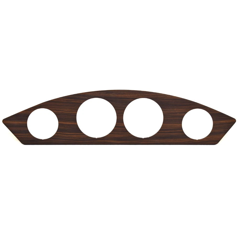 Cobalt Boat Blank Gauge Panel 501865MT - A25 Faux Woodgrain