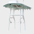 Ranger Boat T-Top Tower - Bay Series with Access Hatch T Top Seafoam