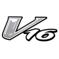 Boat V16 Graphic Decal 135564 - Tracker 7 1/4 X 3 1/4 Inch