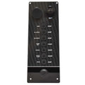 Malibu Boat Ignition Switch Panel 5681026 - 11 X 4 1/2 Inch Black Gray