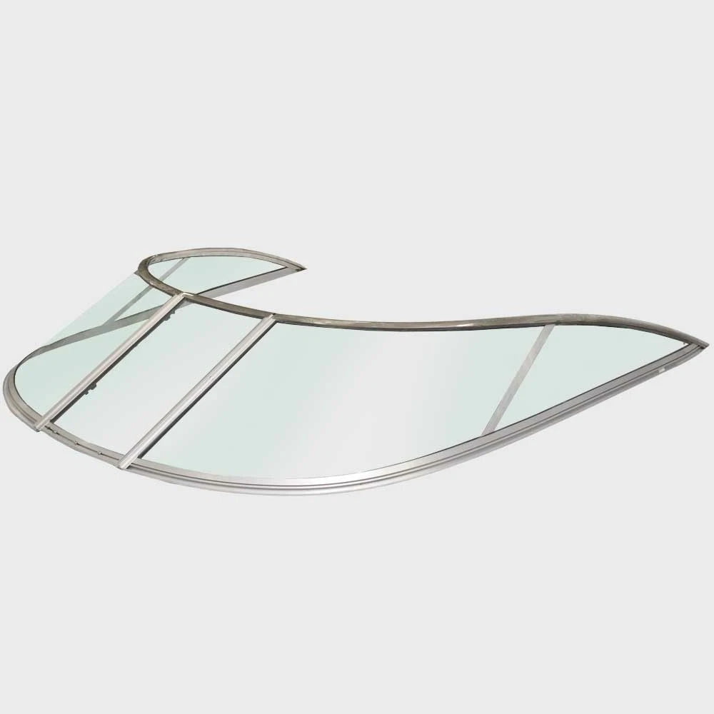 Taylor Made Boat Glass Windshield 8131040011 - 97 1/2 Inch Green (3PC)