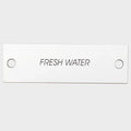 Rinker Boat Fresh Water Tag - Emblem - Decal