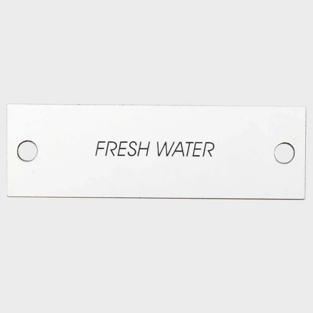 Rinker Boat Fresh Water Tag - Emblem - Decal