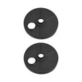 Lawn Care Tool Accessory Two Piece Wheel Dust Cover Set for Specific Models