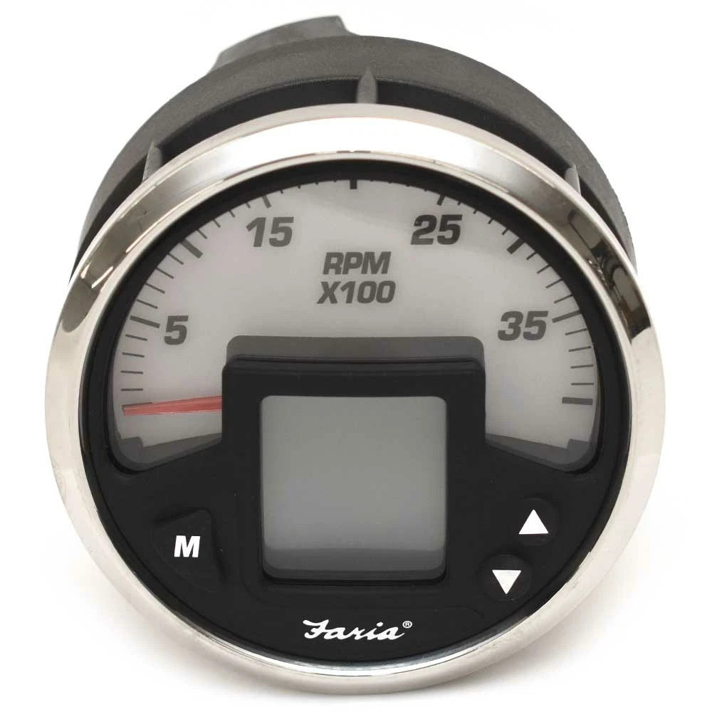 Faria Boat Tachometer Gauge IG1110A - MG2000 Series Diesel Volvo