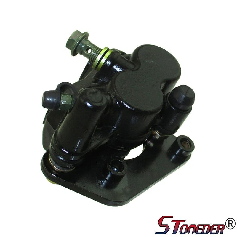 STONEDER Twin Piston Front Brake Caliper with Bracket for Chinese Pit Dirt Bikes