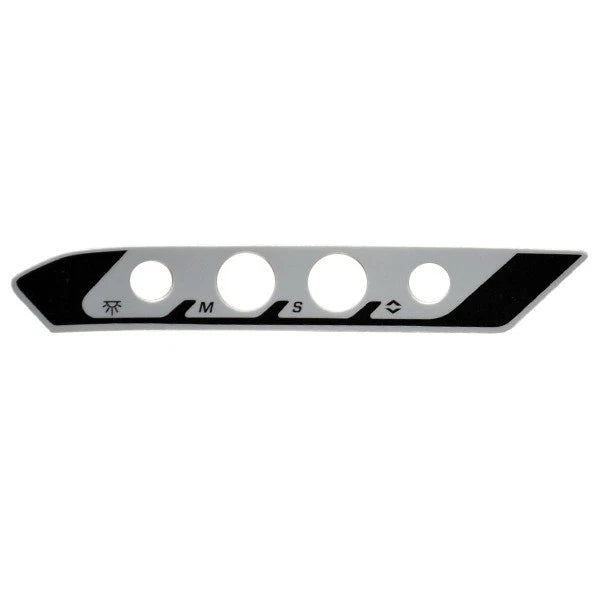 Sea-Doo Boat Switch Panel Decal 219903190 - Black - Gray Dash Sticker