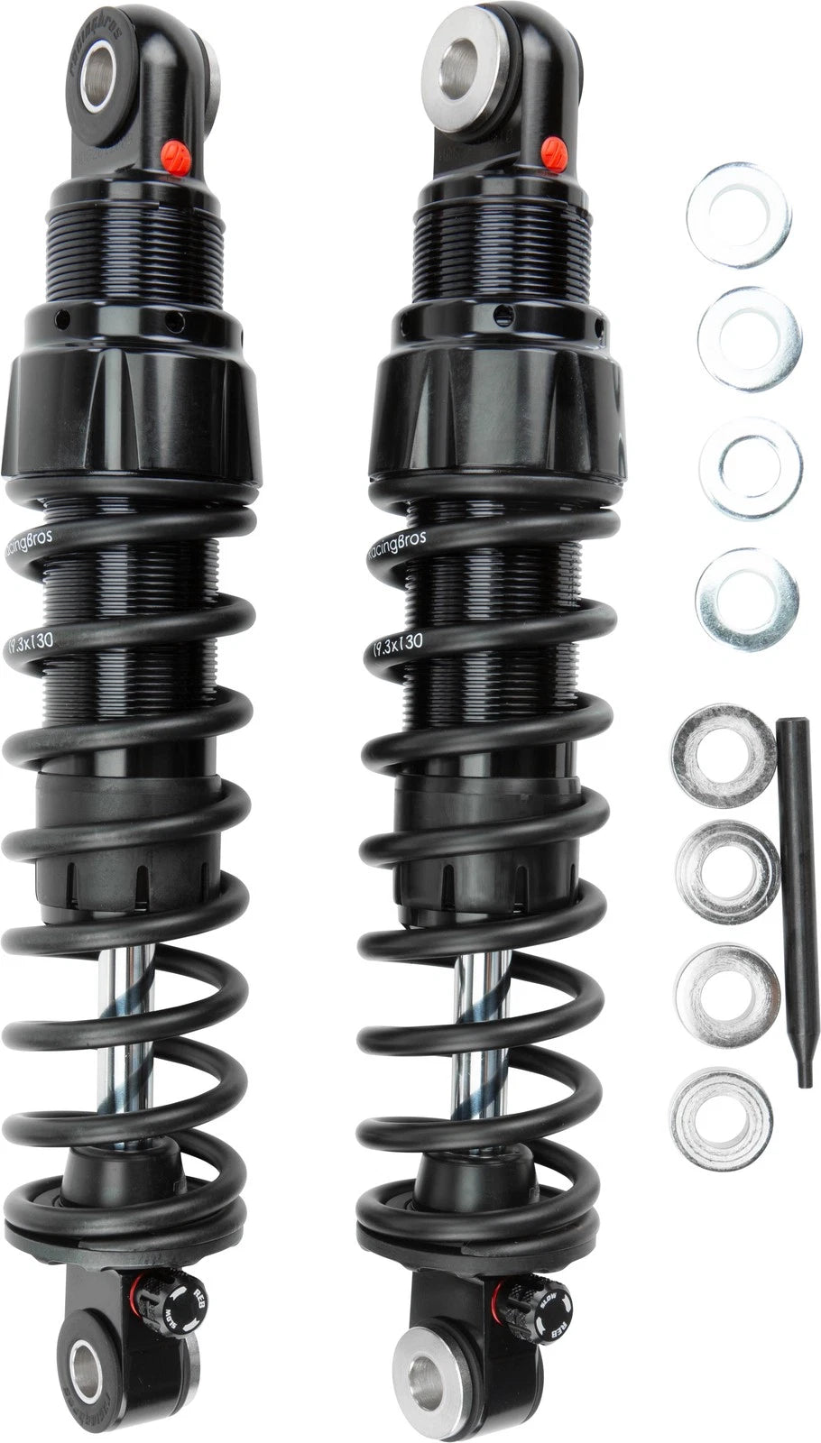 HardDrive Monotube Shock with Speed Adaptive Valving for Harley XL & XR Models