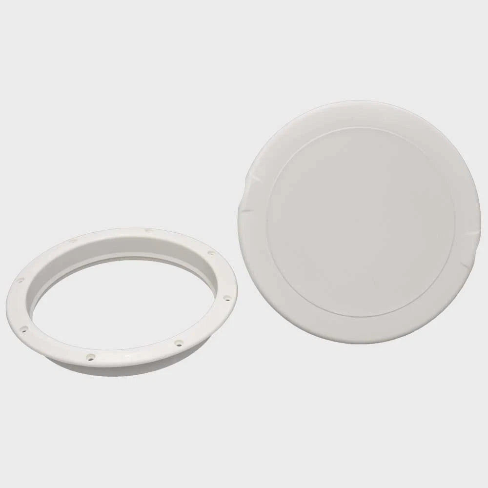 Innovative Marine Boat Access Deck Plate 505-303 - 8 Inch Arctic White