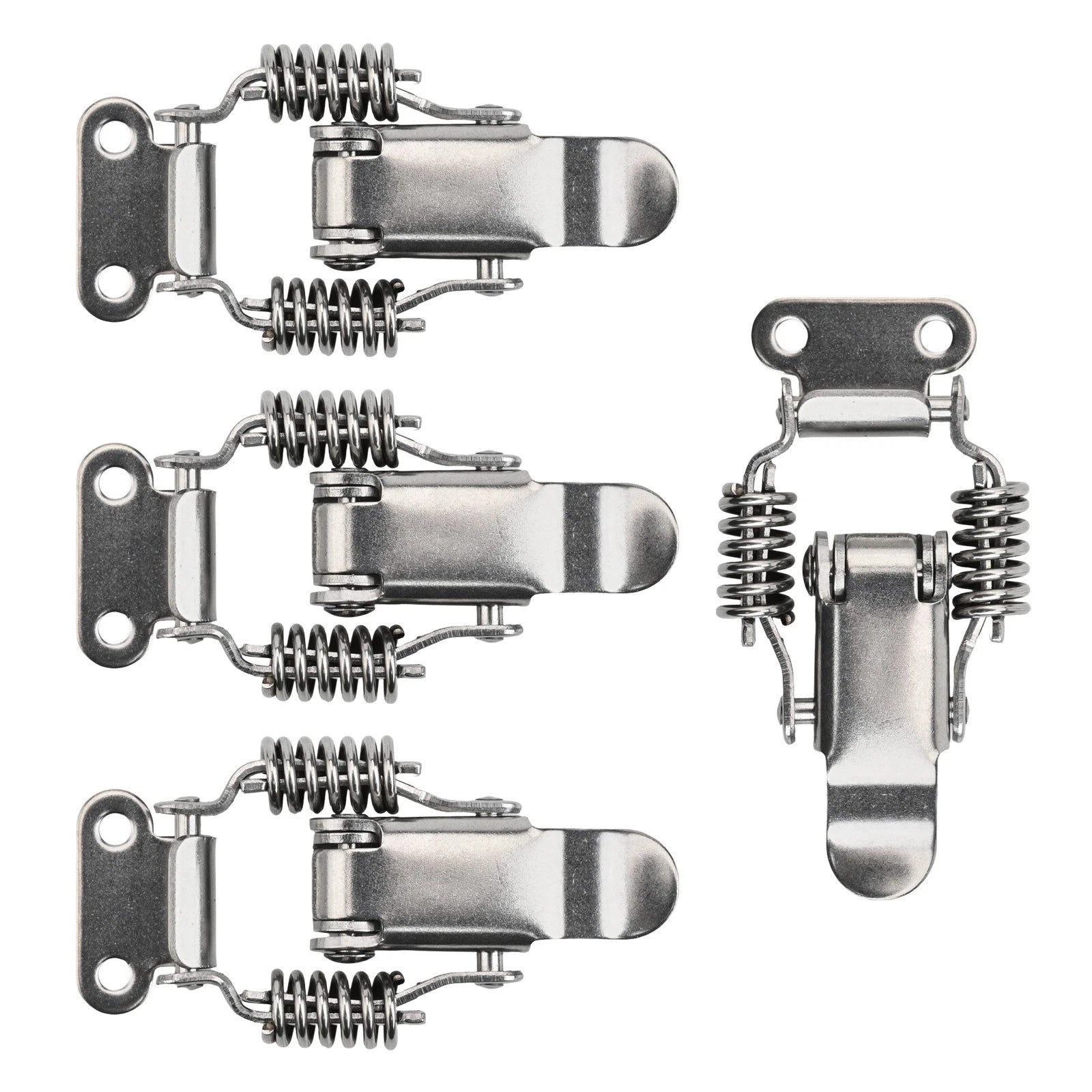High Strength 4PCS Spring Loaded for Toggle Latch Set for Toolboxes and More