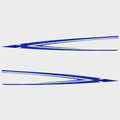 Glastron Boat Decal Stickers 0572874 - MX06 Blue Black (set of 2)
