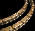 EK Chain Z 3D QX2 X-Ring 525 150L Gold Motorcycle Chain for Performance
