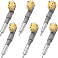 6 X Fuel Injector 232-1183 2321183 for Caterpillar CAT 3412E Engine
