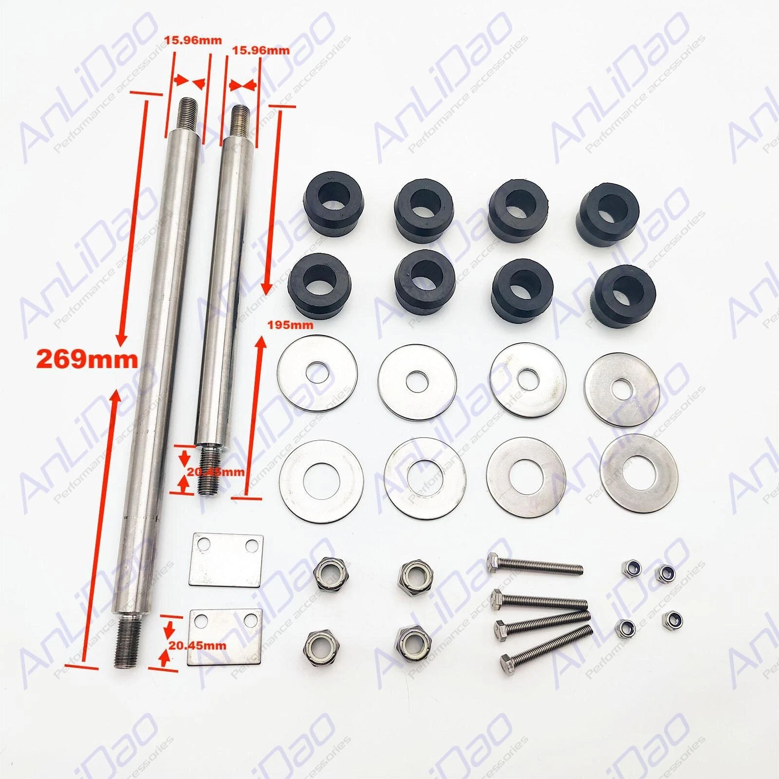 Mercruiser Alpha One Gen I External Line Cylinders Hardware Kit 9B-102B