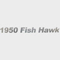 Lund Boat Sticker Decal 2183238 - 1950 Fish Hawk Metallic Silver
