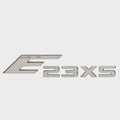 Crownline Boat Raised Emblem Decal 22091 - E23XS Silver Sticker