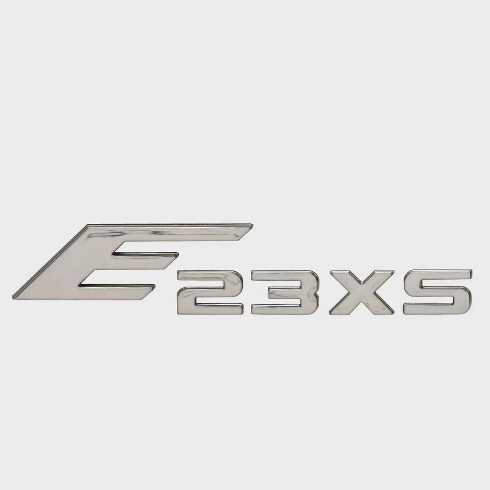 Crownline Boat Raised Emblem Decal 22091 - E23XS Silver Sticker