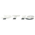 Crestliner Boat Decal 2270702 - PT 18 White Gray Gradient 13 5/8 Inch