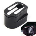 CNC Cut Billet Black Ignition Switch Cover for Harley Street Road Glide