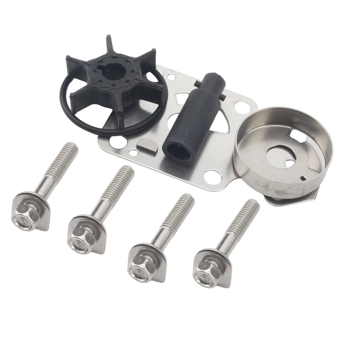 Water Pump Repair Impeller Kit Replace Yamaha Outboard 18-3450