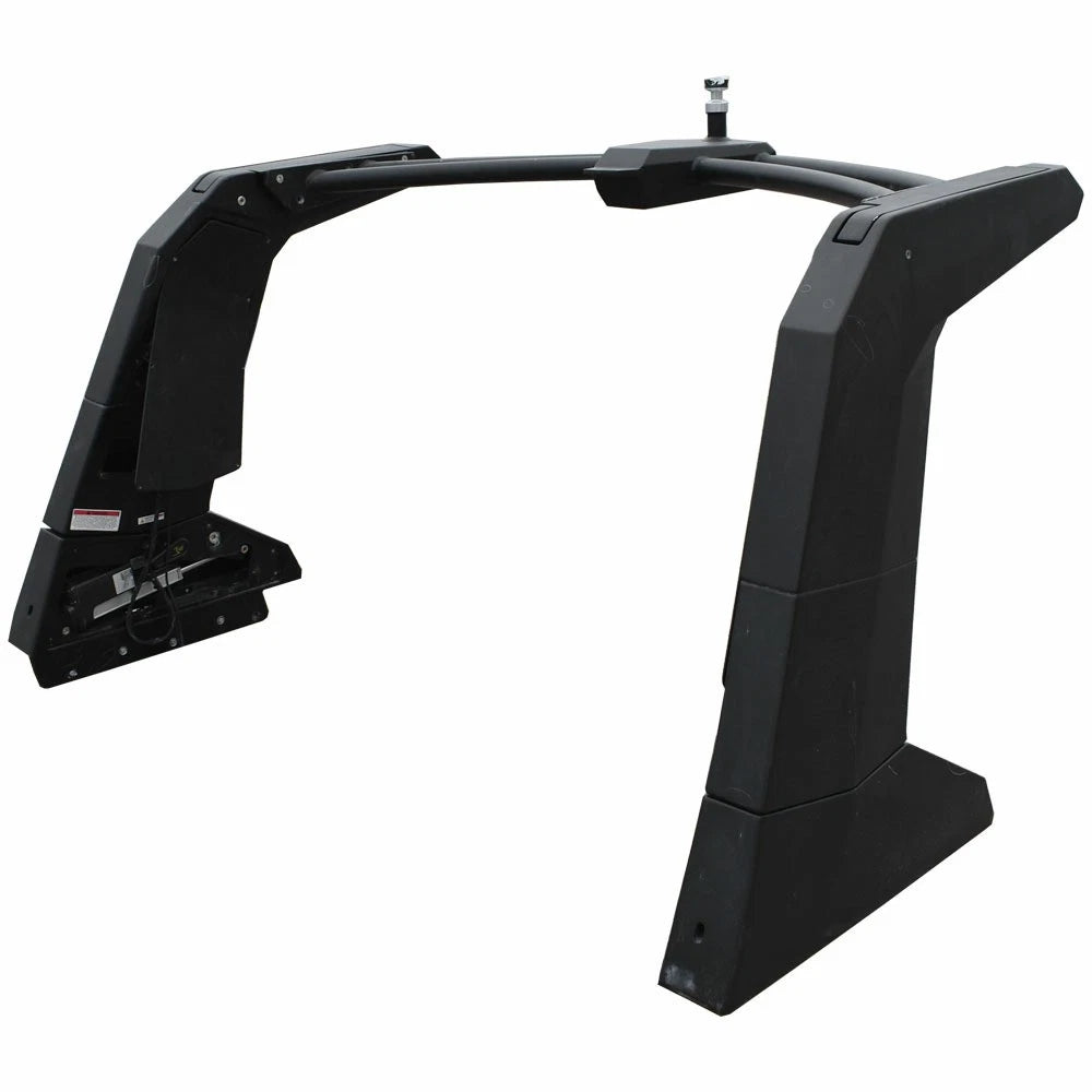 Aviara Boat Folding Power Tower - 86 Inch Hard Top Glossy Black