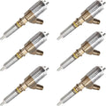 6 Pcs Fuel Injector 32F61-00062 for Caterpillar CAT 320D 321D 323D C6 C6.4