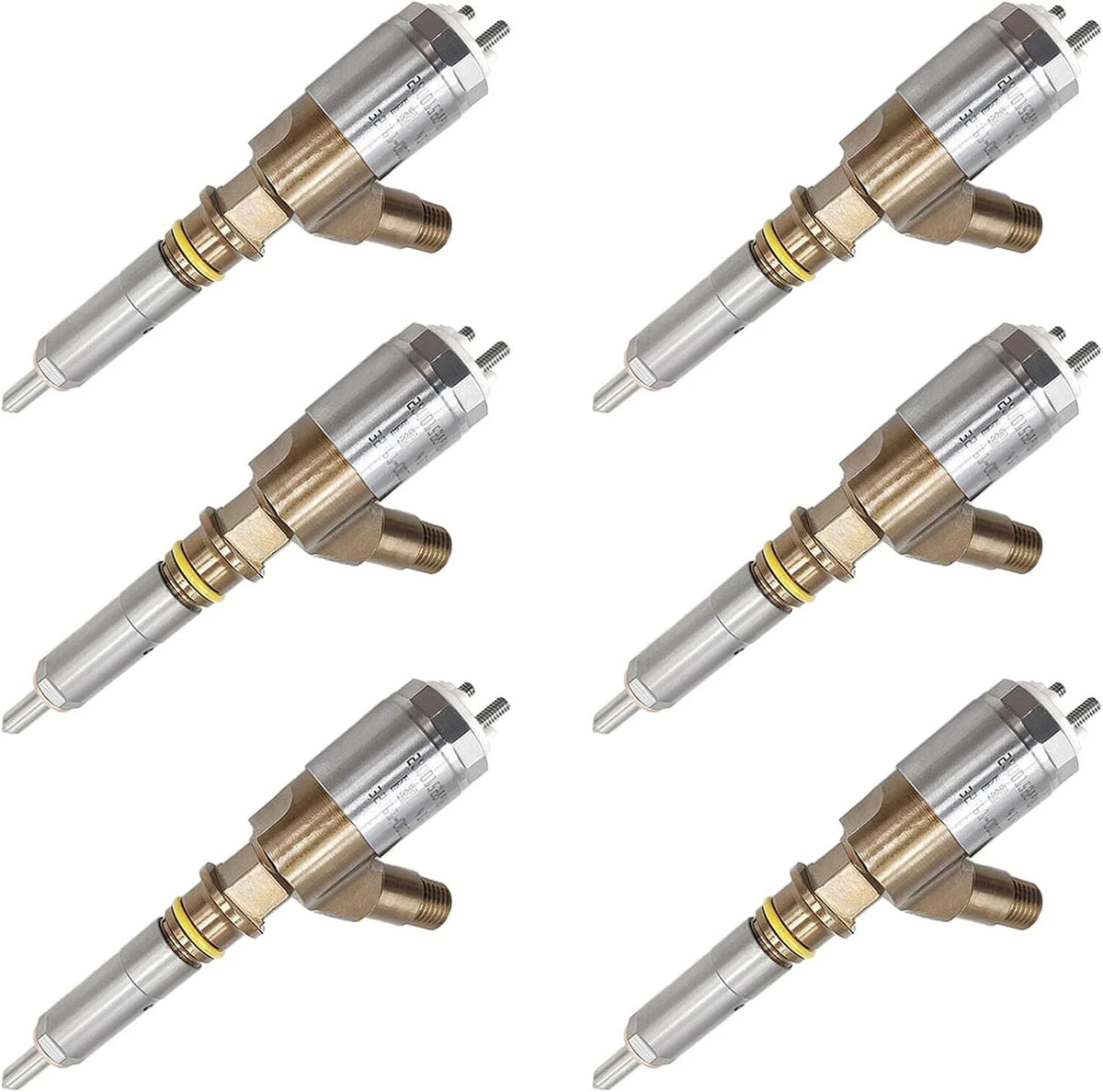 6 Pcs Fuel Injector 32F61-00062 for Caterpillar CAT 320D 321D 323D C6 C6.4