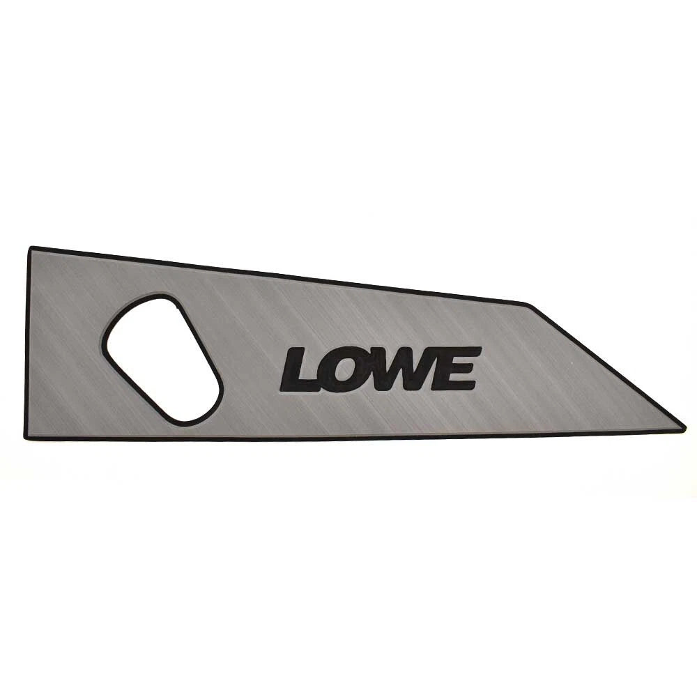 Lowe Boat Non-Skid Deck Mat R0772 - with Logo 33 X 9 3/4 Inch Gray Black