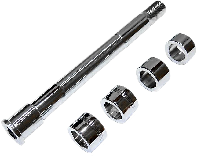 HARDDRIVE Front Axle Kit for Harley Davidson Softail Fat Bob & Breakout