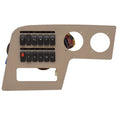 Regal Boat Rocker Switch Dash Panel 956837 - Aluminum Taupe