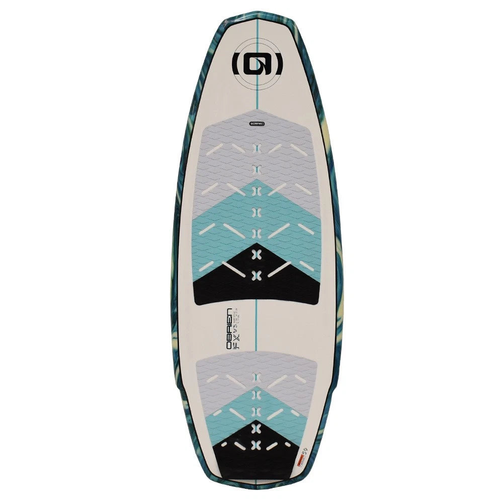 O'Brien Boat Wakeboard 2211258 - 2024 FX V3 59 Inch White - Blue