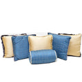 Chaparral Boat Pillow Set - Blue 15 Inch (set of 6)