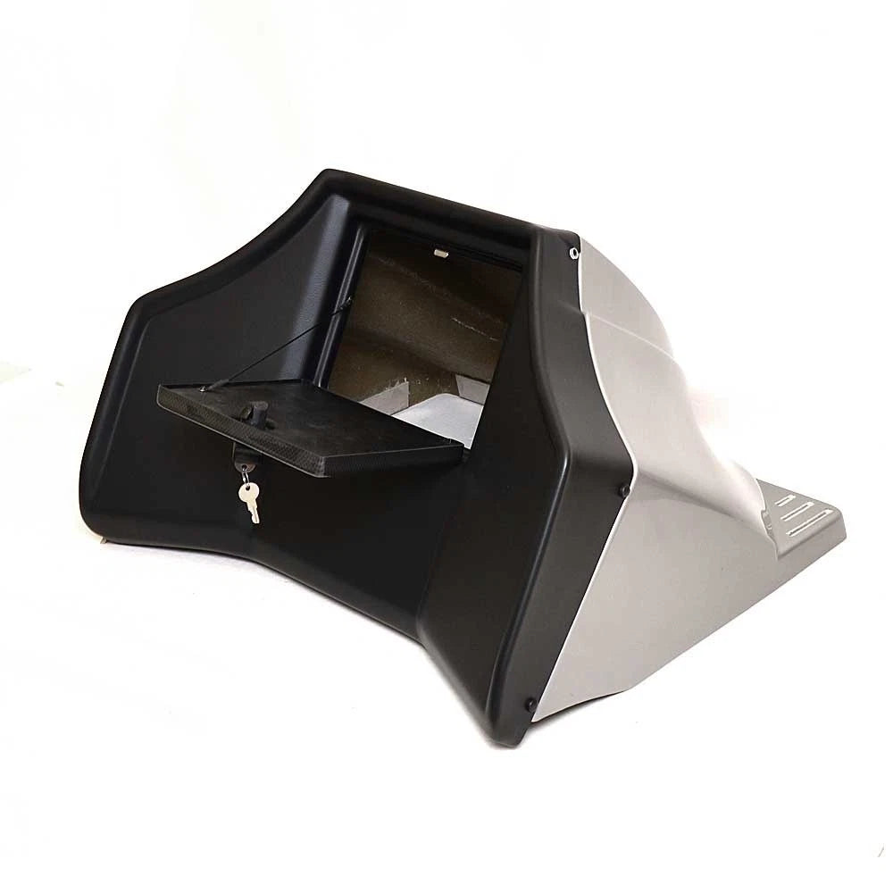Lowe Boat Dash Console Panel 2216995 - Glove Box Silver