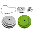 Functional Lawn Mower Base Kit with Plastic and Aluminum for Convenience