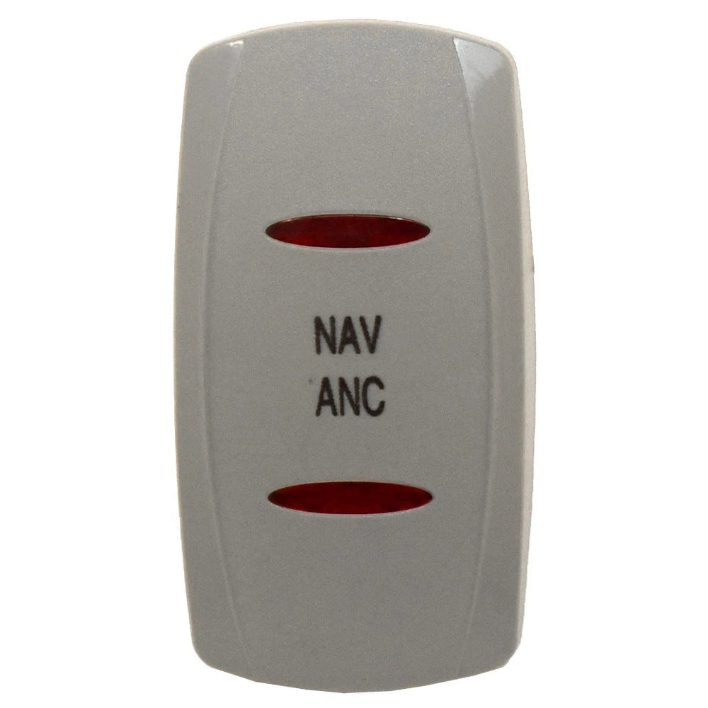 Carling Contura V Boat Rocker Switch Actuator - NAV - ANC Gray