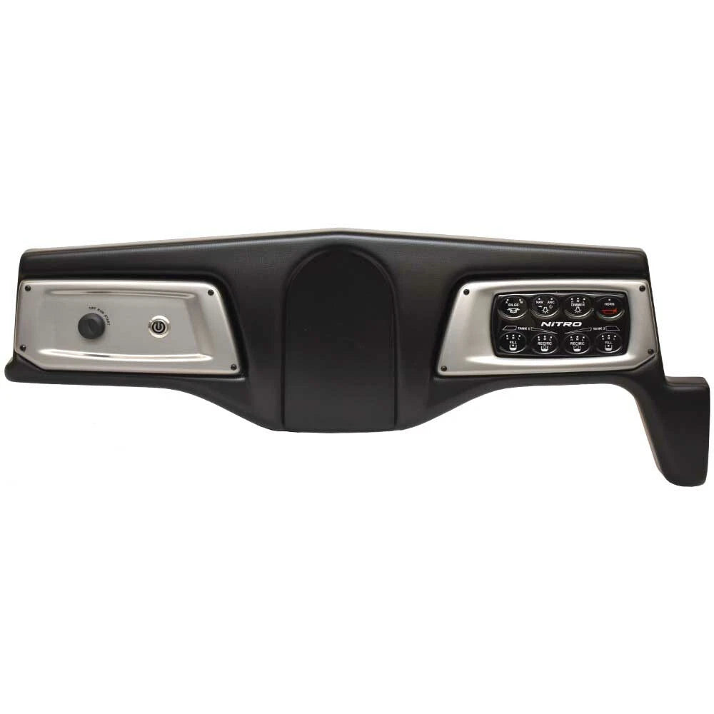 Nitro Boat Dash Switch Panel 340497 - Z19 with Keypad Black Silver 2021