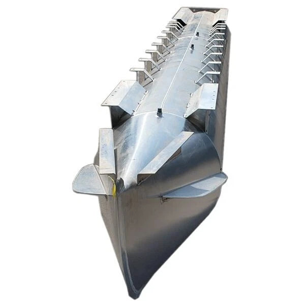 Custom 22 Ft X 25 in Pontoon Boat Float Log Tube with Bracket and 1 Fin Like