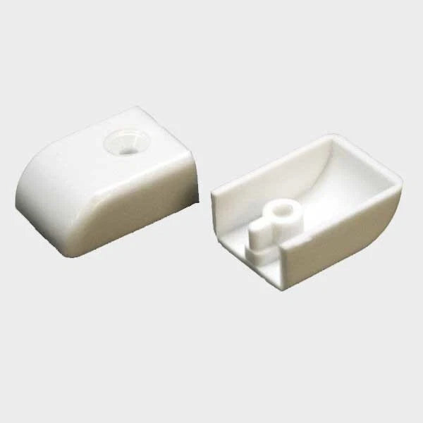 Sea Ray Boat End Caps 1782354 - Rub Rail 1 5/16 Inch White (pair)