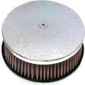 HardDrive Round Air Cleaner HP Classic Smooth Chrome 5 7/8" Fits Harley