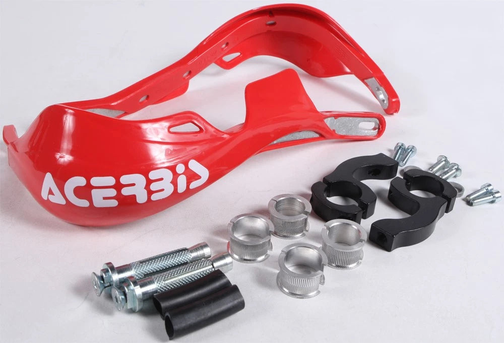ACERBIS Rally Pro Handguards Red for Offroad Motorcycles 21420-00004